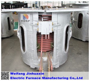 5T High Quality Induction Steel shell smelting furnace