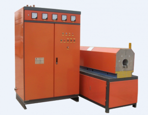 induction heating furnace for heating bar
